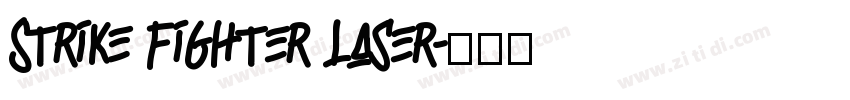 Strike Fighter Laser字体转换